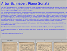 Tablet Screenshot of pianosonata.schnabelmusicfoundation.com